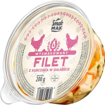 Zdjęcie produktu dla Smakmak Filet z kurczaka w galarecie 200 g