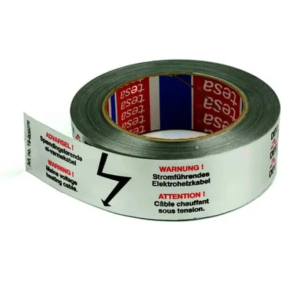 Obrázek produktu pro Devi hliníková lepicí páska 38x50mm s výstražným štítkem Devi 19805076
