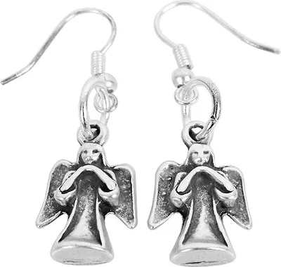 Produktbild von Minott Damen Ohrringe Metall Engel-Anhänger MT-03570