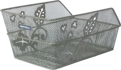Zdjęcie produktu dla Basil Cento Flower Bicycle Basket Rear Kosz rowerowy Olive Green