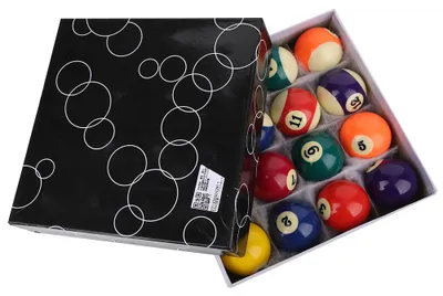 Image de Kit complet professionnel de billard avec boules de 2,3 pouces en résine - Accessoires pour table de billard - Sport d'intérieur