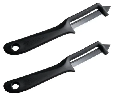 Image de Lot de 2 éplucheurs multifonctions pour légumes 19 cm Fackelmann Basic