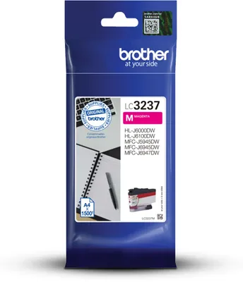 Image de BROTHER INK LC-3237M - magenta 1500stran - pro MFC-J5945DW, MFC-J6945DW, MFC-J6947DW