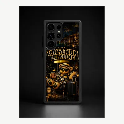 Productafbeelding van Samsung S25 Ultra hoesje, telefoonhoesje, beschermhoesje, case met vakantiemotief – LUNØIR ©