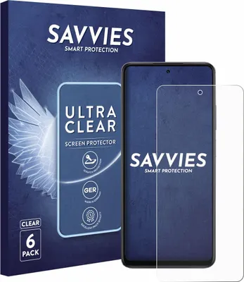 Produktbild von 6x Für Oppo K13x Schutzfolie Savvies Displayschutz Display Schutz Folie Klar Transparent