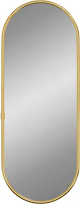 Produktbild von vidaXL Wandspiegel Golden 40x15 cm Oval