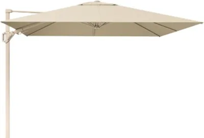 Produktbild von Platinum Sonnenschirm quadratisch 3x3m Challenger T² Premium | doppelt kippbarㅤ3.0 x 3.0 Meter 4 Champagne | Sandstone