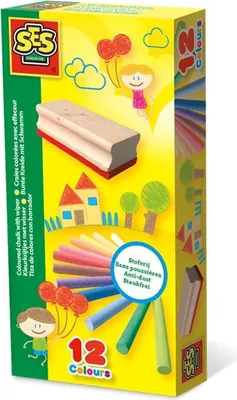 Produktbild von barevné tužky se stěračem junior 13 kusů