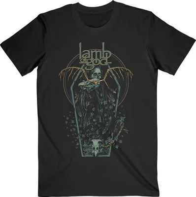Produktbild von Lamb Of God Coffin Kopia Black L T-Shirt
