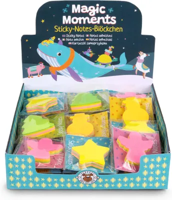 Obrázok produktu pre Samolepiace lístočky, 100 ks, Magic Moments, 1 ks, mix – TRENDHAUS