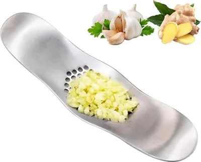 Produktbild von Knoblauchpresse Edelstahl Rostfrei Knoblauchmühle
