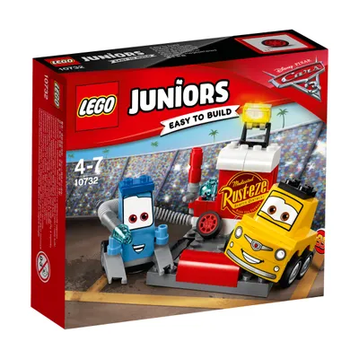 Produktbild von LEGO® Juniors Guido und Luigis Pit Stopp 10732