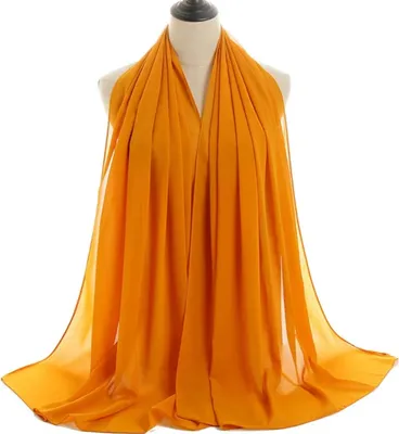 Obrázok produktu pre Šál OL-33820 - Oranžová | Elegantný doplnok KP33820