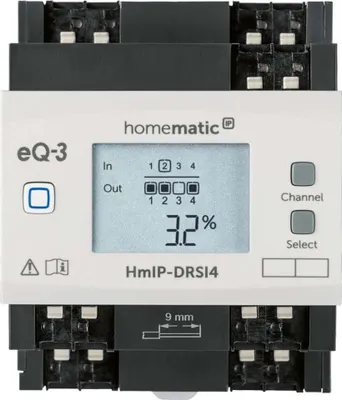 Produktbild von Homematic IP Schaltaktor für Hutschienenmontage  4-fach
