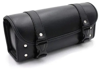 Produktbild von Motorrad Werkzeugtasche Kunstleder Schwarz 30x12x10cm Universell