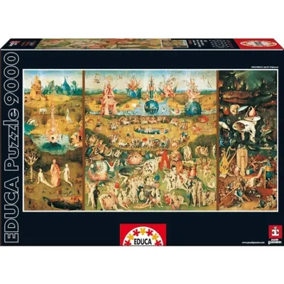 Produktbild von Educa Puzzle. The Garden of earthly Delights 9000Teile