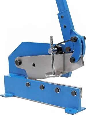 Produktbild von Handhebelschere mit 250 mm Klingenlänge Blechschere manuell Schlagschere für 6 mm Bleche