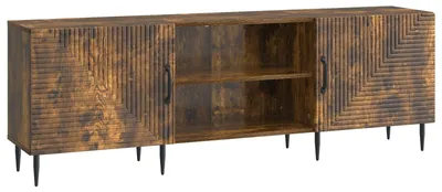 Immagine prodotto di Mobili TV vidaXL in rovere affumicato 150 x 31 x 50 cm in materiale derivato dal legno