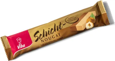 Produktbild von Viba Schicht-Nougat-Riegel, 40g
