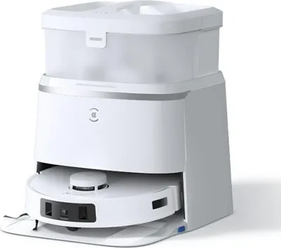 Produktbild von Ecovacs Deebot T30 Pro Omni, Staubbeutel, Silber, Weiß, Rund, Staubbeutel, 0,3 l, Ladend, Purification
