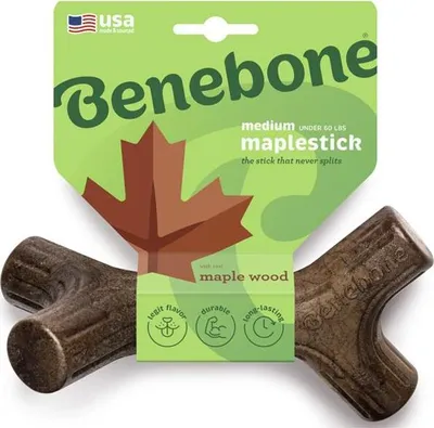 Imagen del producto de Benebone Maplestick, palo de madera de arce, tamaño M
