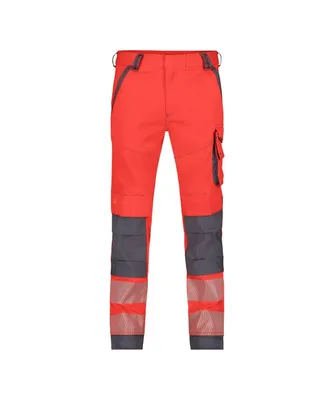 Produktbild von Dassy Warnschutz Bundhose ARUBA PESCOSPA76 201063 MINUS Gr. 58 neonrot/zementgrau