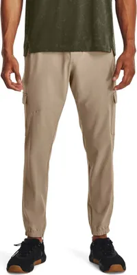 Zdjęcie produktu dla Under Armour Stretch Woven Joggers Beige M Man Beige M