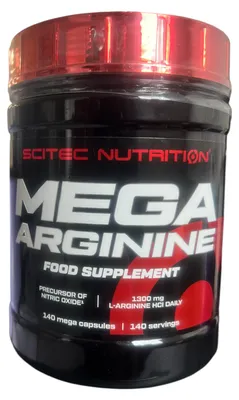 Produktbild von Scitec Mega Arginine (140 Kapseln)