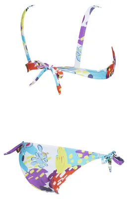 Produktbild von arena Bikini Damen Allover Wire Zweiteiler, Farbe:Aqua, Größe:42