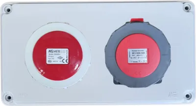 Produktbild von IP67 Stromverteiler Verteilerkasten Sicherungskasten 1x 16A IP67_1x 32A IP67_40202005_Ohne Kabel