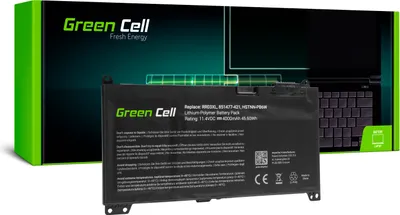 Produktbild von Green Cell 851477-421 HSTNN-LB71 HSTNN-PB6W RR03XL Laptop Akku für HP Mobile Thin Client mt20 mt21 Probook 430 G4 430 440 455 470 G5 440 450 455 470 (Li-Polymer Zellen 4000mAh 11.4V Schwarz)