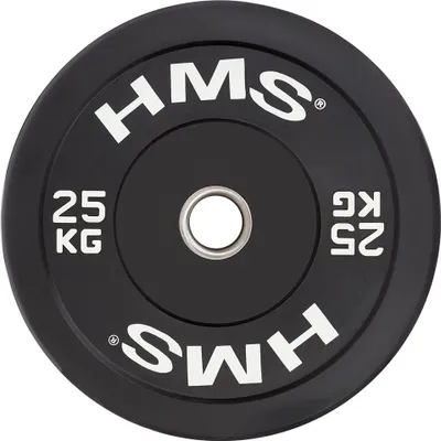 Produktbild von Bbr25 Schwarz Olympische Stossplatte 25 Kg Hms