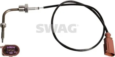 Produktbild von SWAG 33 10 0253 Abgastemperatursensor für VW Transporter V Bus (7HB, 7HJ, 7EB, 7EJ, 7EF, 7EG, 7HF, 7EC) 500mm