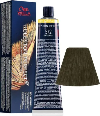 Produktbild von Wella Koleston Perfect Me+ Rich Naturals 5/2 Hellmattbraun 60 ml