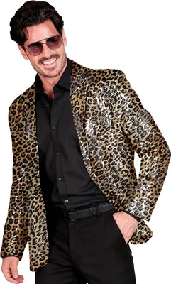 Produktbild von Blazer Pailletten Heer Luipaard XXL
