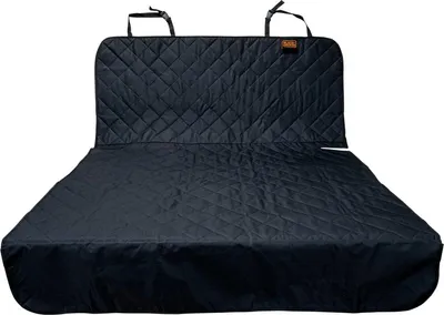 Produktbild von Auto Kofferraum Schutzdecke, hochwertiges 600 D Oxford-Gewebe, wasserfest, Anti-Rutsch-Beschichtung, extra Front-Schutz, universell passend, ca. 132 x 180,5 cm