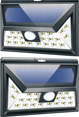 Immagine prodotto di Lampada solare con rilevatore di movimento, set da 2