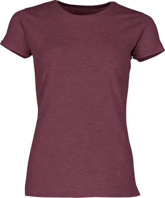Produktbild von Fruit of the Loom Ladies Iconic 150 T-Shirt Farbe: burgund meliert Größe: 2XL