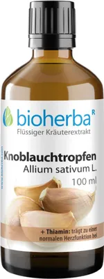 Obrázok produktu pre Cesnakové kvapky Allium sativum L. Tinktúra 100 ml PZN 17187014