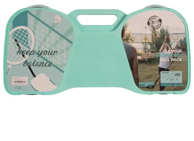 Produktbild von Tragbares Badminton-Set mit 2 Schlägern