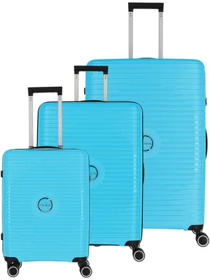 Zdjęcie produktu dla travelite Orbita 4W wózek L / M / S turkusowy jasnoniebieski 77cm