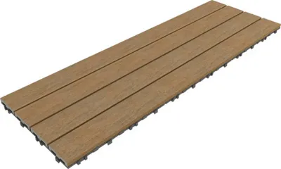 Obrázek produktu pro Konsta Dlaždice WPC 30.8x90.8cm teak