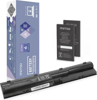Obrázek produktu pro Mitsu Battery for HP ProBook 4330s, 4530s 4400 mAh (48 Wh) 10.8 - 11.1 Volt