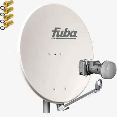 Produktbild von Fuba DAL 802 G Sat Satelliten Anlage Schüssel Twin LNB LMB DEK 217 2 Teilnehmer
