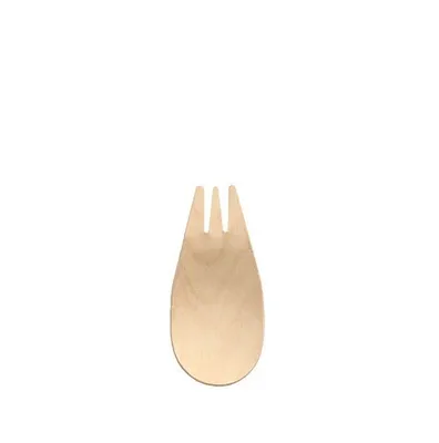 Produktbild von Fingerfood - Göffel, Holz "pure" 8,2 cm