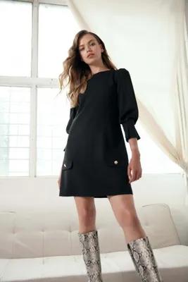 Produktbild von Makover Minikleid für Frauen Astondole K148 schwarz XL