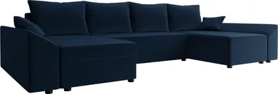 Produktbild von MIRJAN24 Ecksofa Dante U, Eckcouch, Couch mit Bettkasten und Schlaffunktion, U-Form, Wohnzimmer (Farbe: Kronos 09)