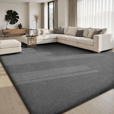 Immagine prodotto di Tappeto lussuoso e morbido, ideale per il soggiorno e la camera da letto, dimensioni 275x370 cm