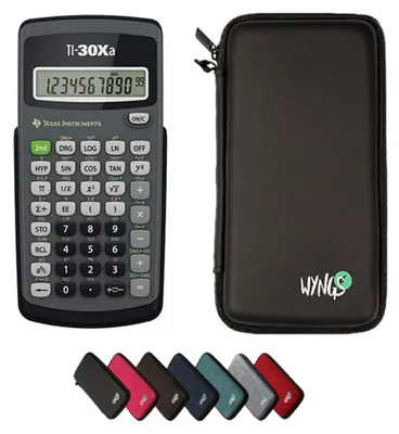 Wissenschaftlicher Taschenrechner TI-30Xa mit Schutztasche