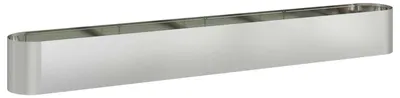 Immagine prodotto di vidaXL Aiuola rialzata da giardino in acciaio zincato 360 x 40 x 40 cm